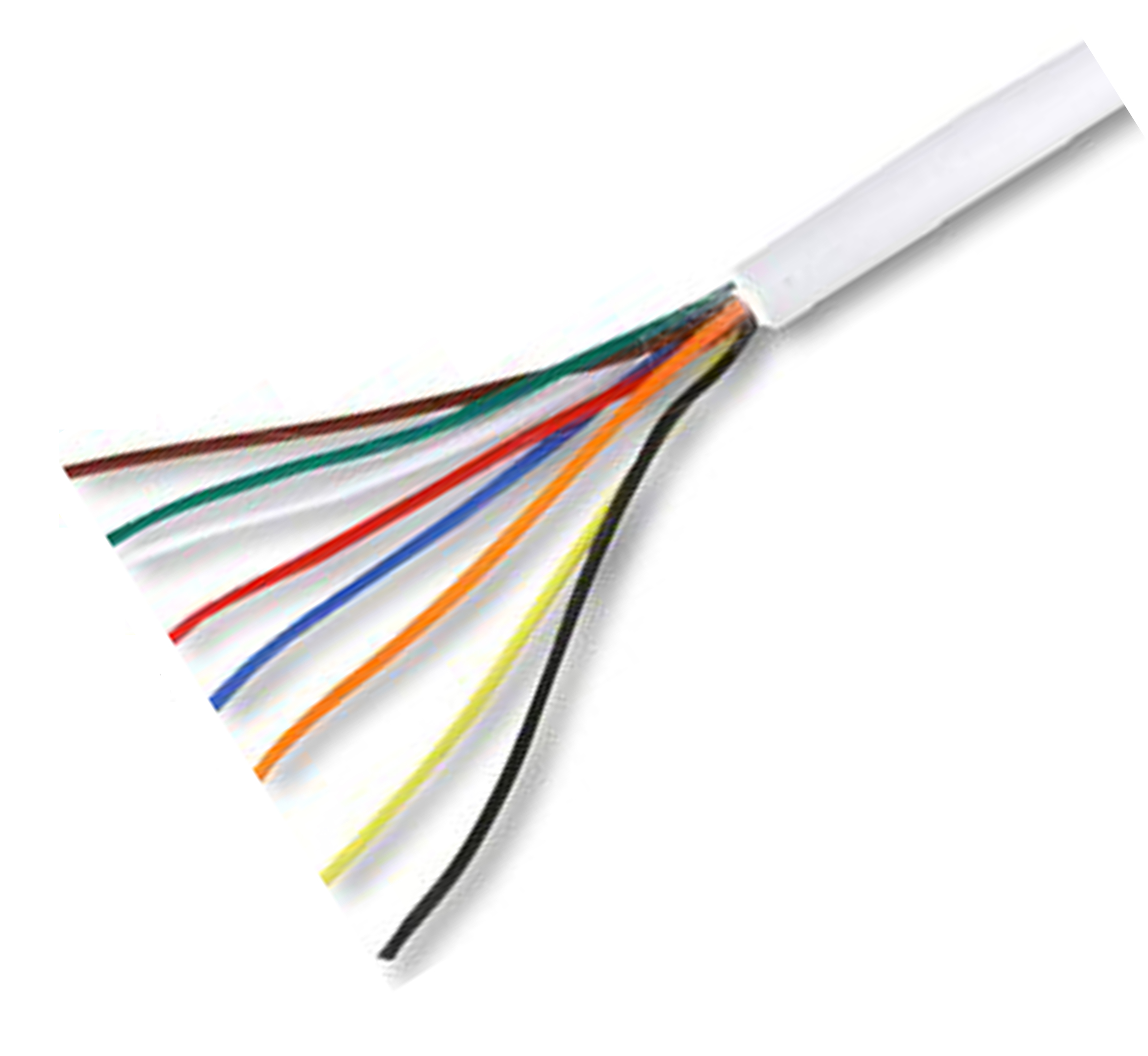 CCA Security Alarm Cable White 100m Concordia Technologies