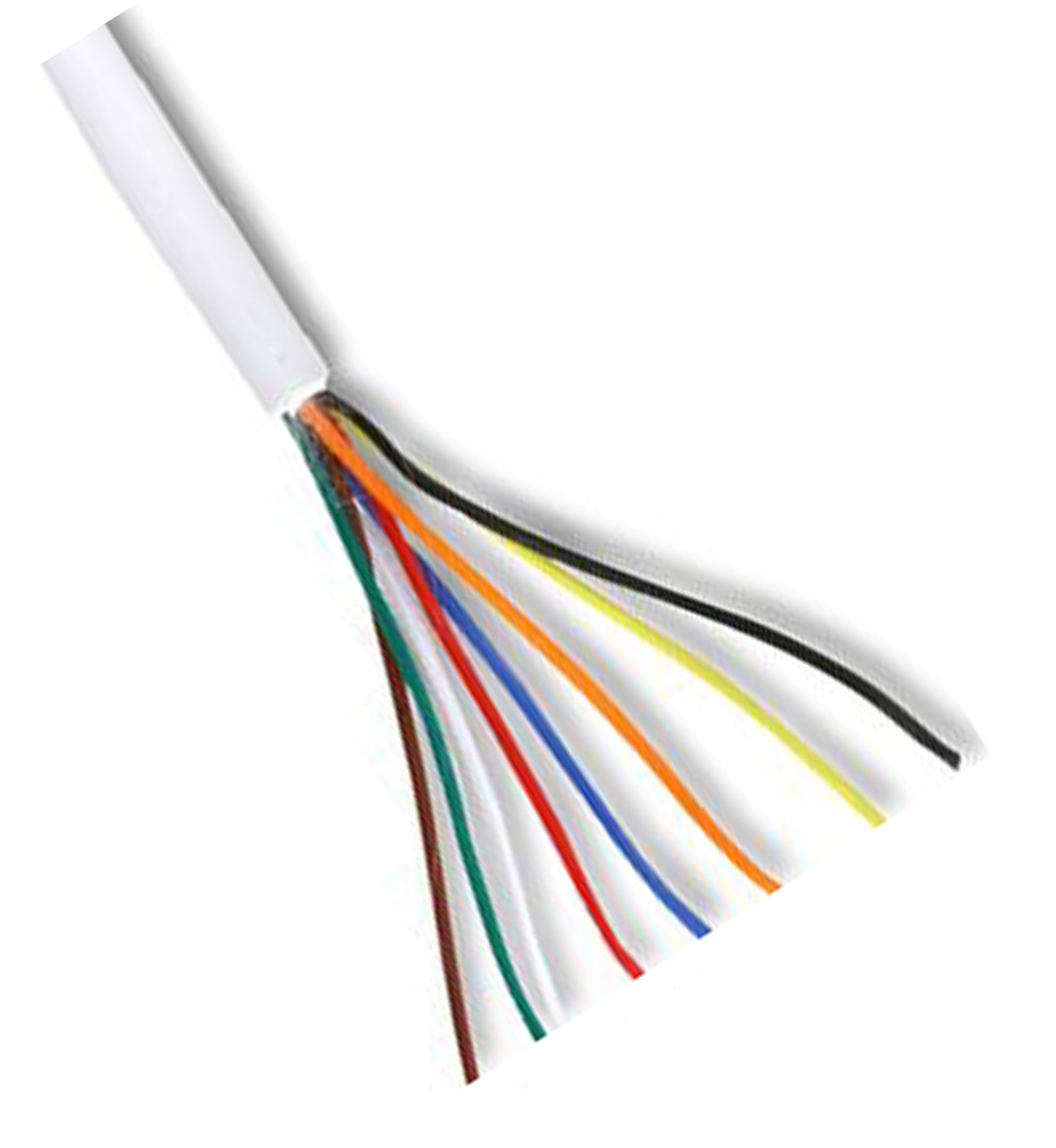 CCA Security Alarm Cable White 100m Concordia Technologies
